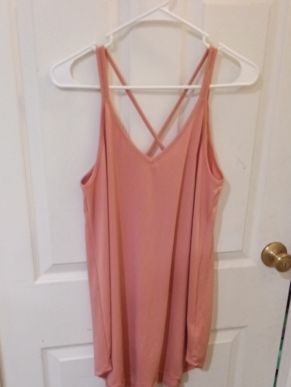 LuLaRoe Dusty Pink Crisscross Cami